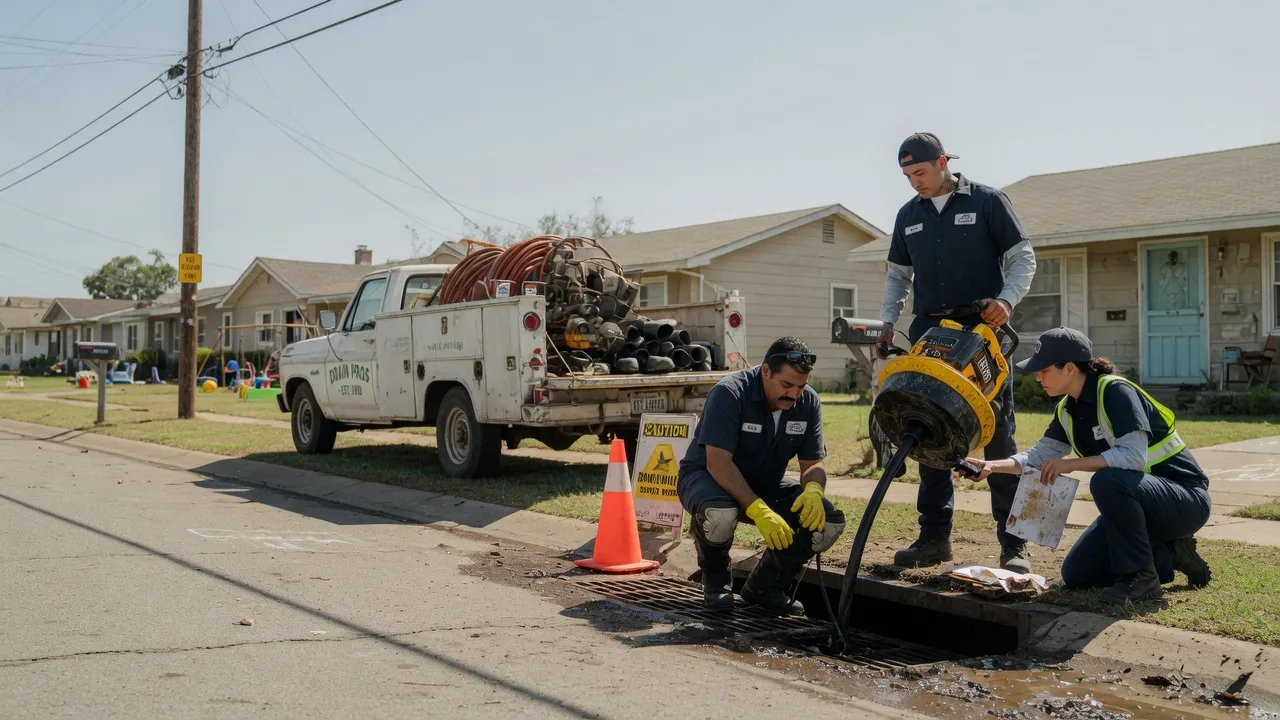 Drain Cleaning in Quinton, OK near me